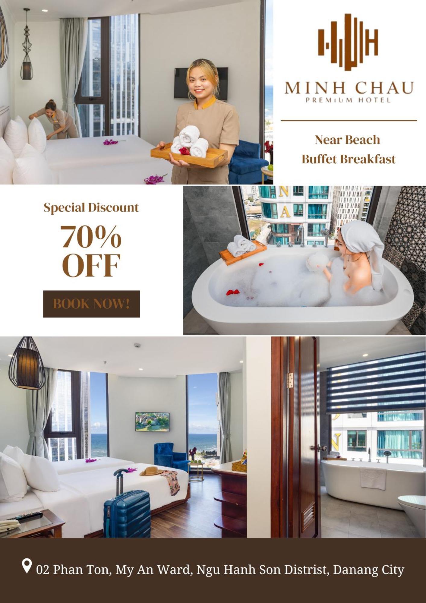 Minh Chau Premium Hotel Danang Luaran gambar
